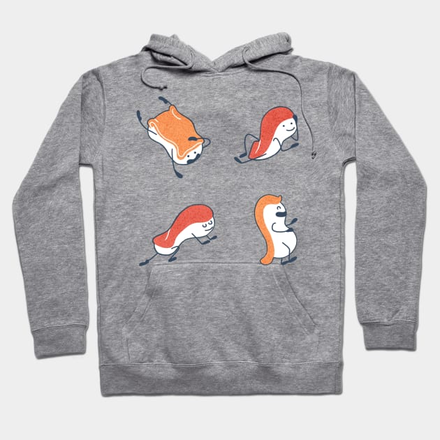 Set of funny Nigiri Hoodie by Karla-Kiky